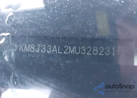 2021 Hyundai Tucson Sport z USA, uszkodzony, nr VIN KM8J33AL2MU328231